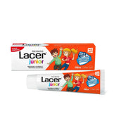 LACER-JUNIOR gel dental morango 75 ml-DrShampoo - Perfumaria e Cosmética